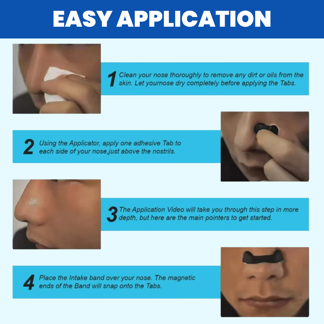 HelioMD BreathBetter Magnetic Nose Strips