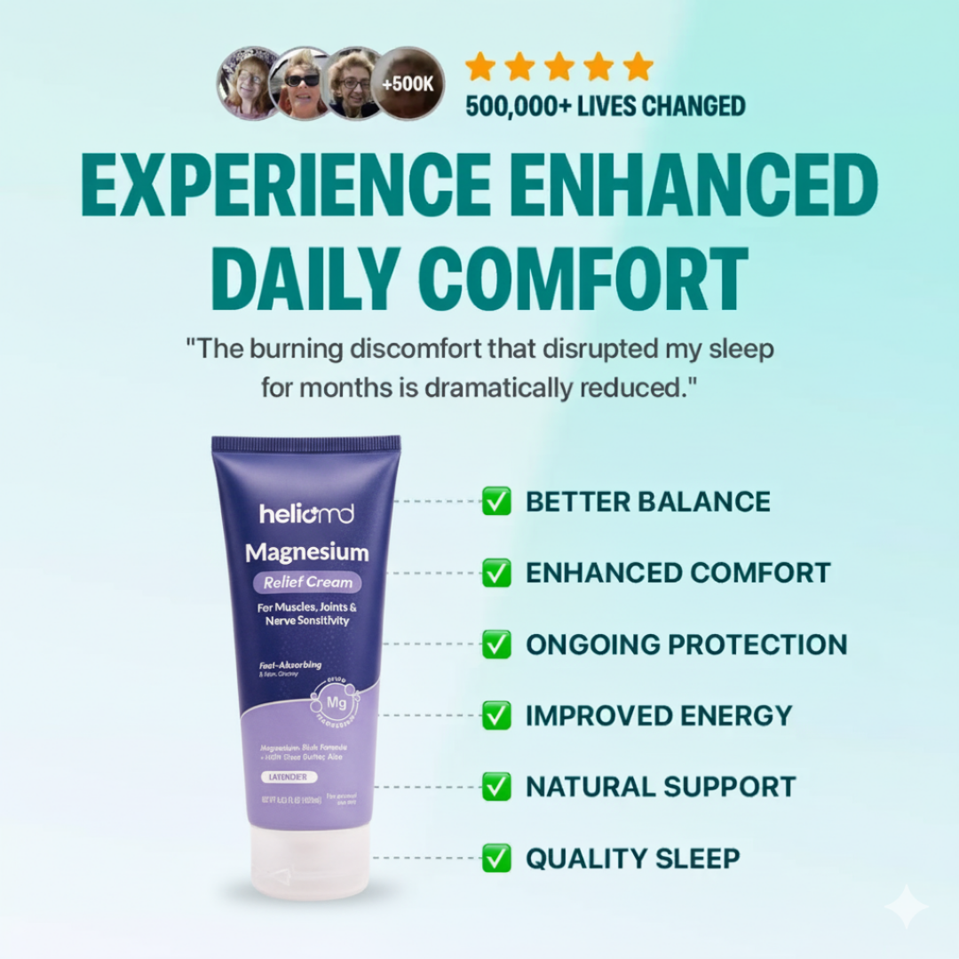 HelioMD Magnesium Nerve Relief Cream