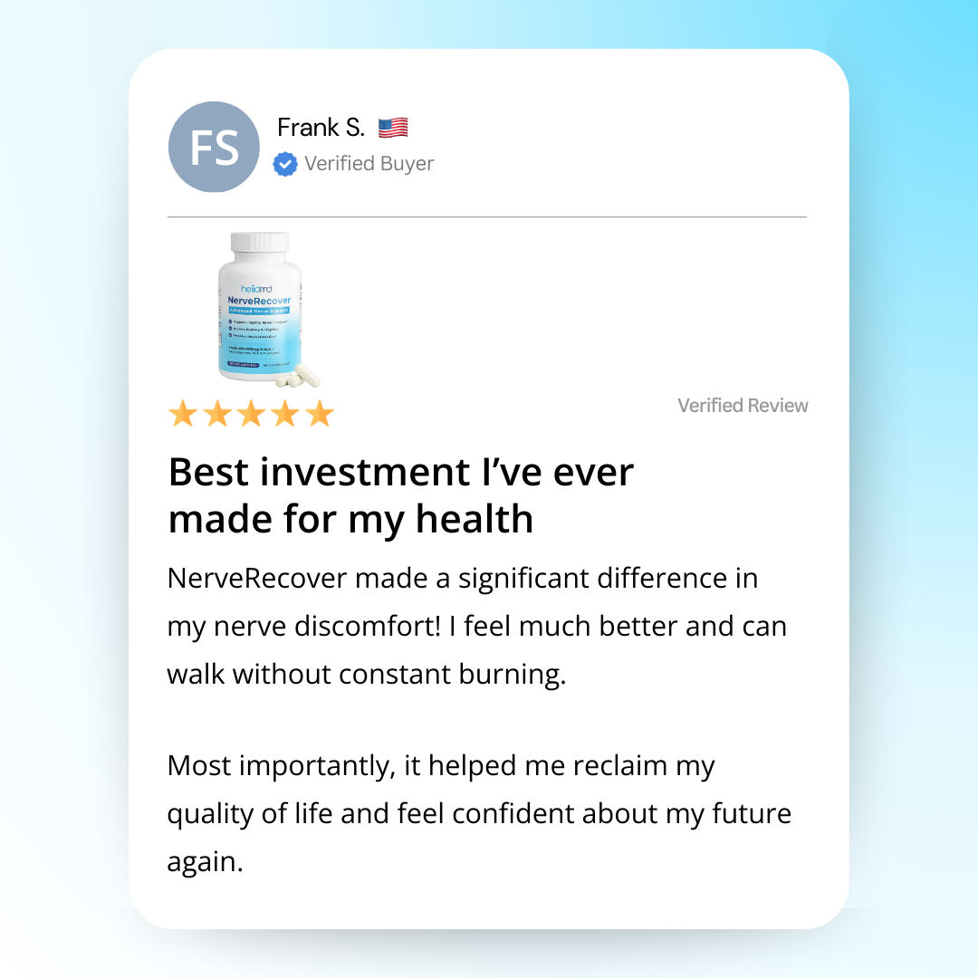 HelioMD NerveRecover™ Nerve Support Supplement