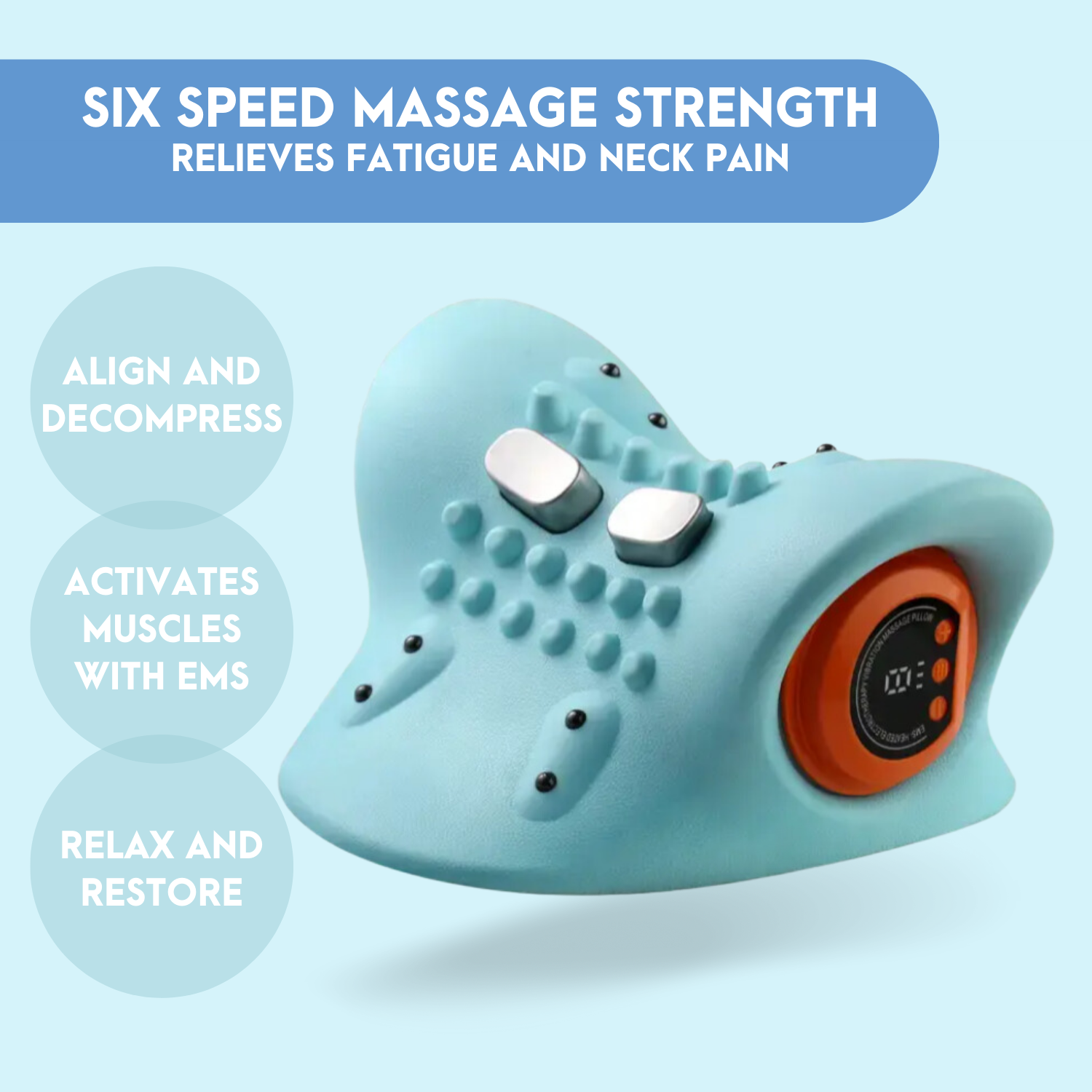 HelioMD - NeckWave EMS Neck Massager