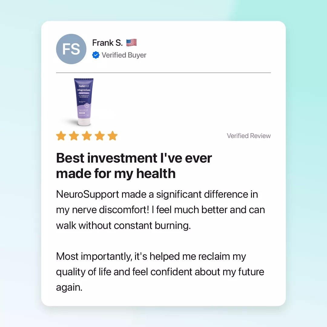 HelioMD Magnesium Nerve Relief Cream