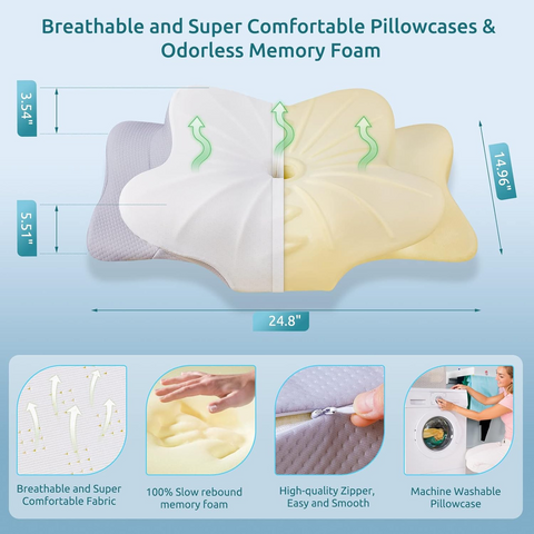 HelioMD - SpineAlign Orthopedic Pillow